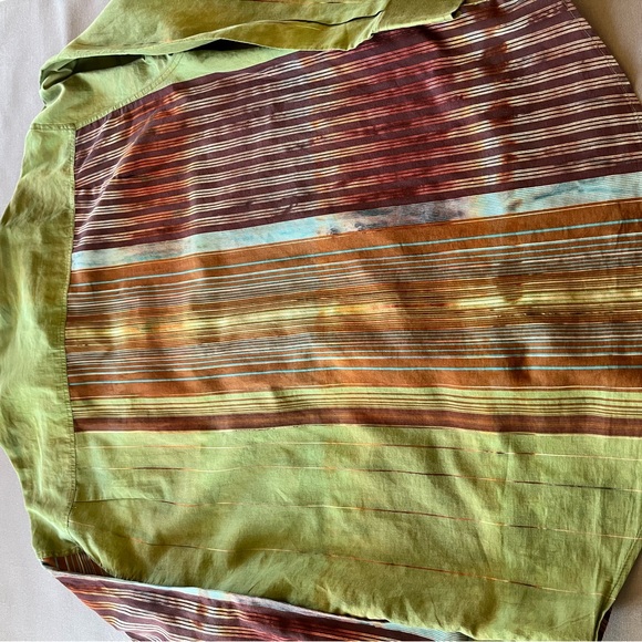 Yashi Yamamuri Terzo Millenneo Men’s Cotton Blend Button Up L/S Collared Shirt L - Picture 10 of 10